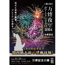 第3回 万博夜空がアートになる日2024【万博記念公園】