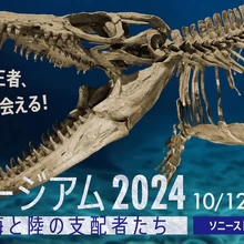 「恐⻯ミュージアム 2024 ―恐⻯時代の海と陸の支配者たち―」【ソニーストア 名古屋】