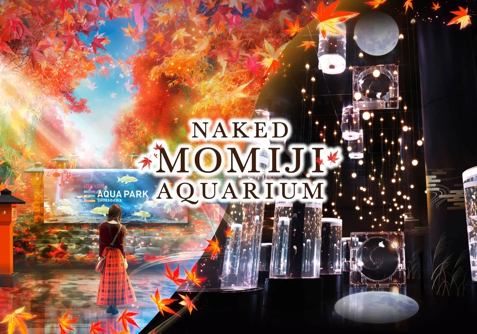 NAKED MOMIJI AQUARIUM（ネイキッド  モミジアクアリウム）【マクセル アクアパーク品川】