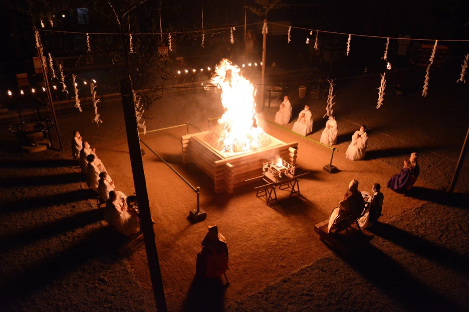 お火たき大祭【最上稲荷山 妙教寺】