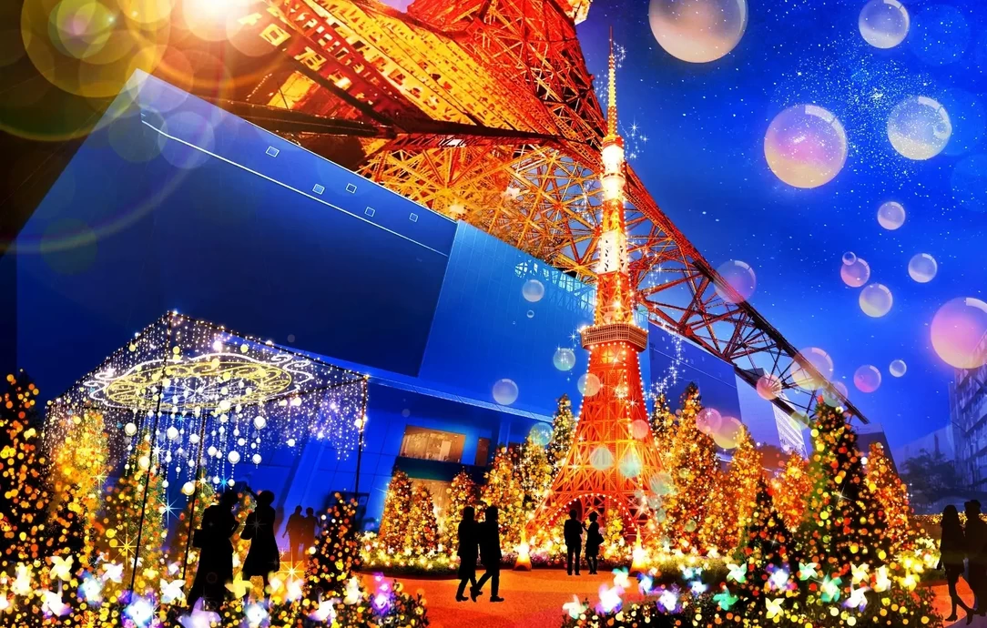 TOKYO TOWER Winter Fantasy ～Orange illumination 2024～【東京タワー】