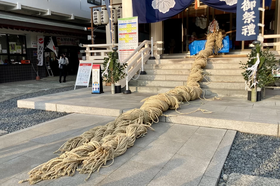 お綱まつり【岡山神社】