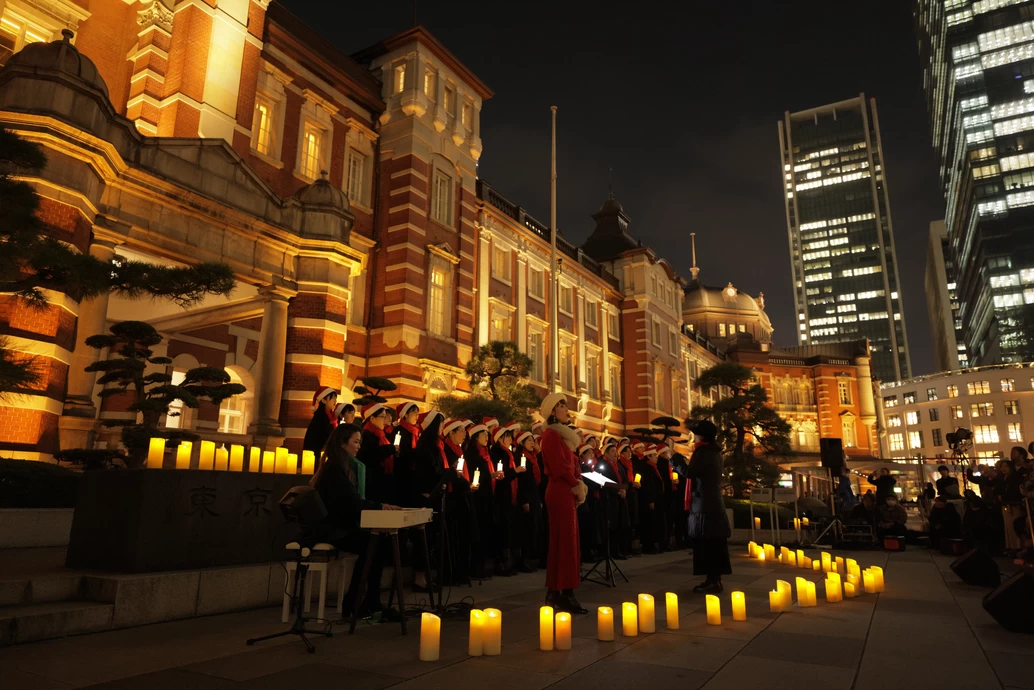 東京エキマチ合唱団 -東京駅110周年記念クリスマスコンサート-【JR東京駅八重洲口 「グランルーフ」 大階段特設会場】