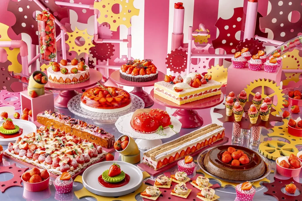 ＜スイーツビュッフェ／アフタヌーンティー＞Strawberry Chocolate Factory【ヒルトン名古屋】