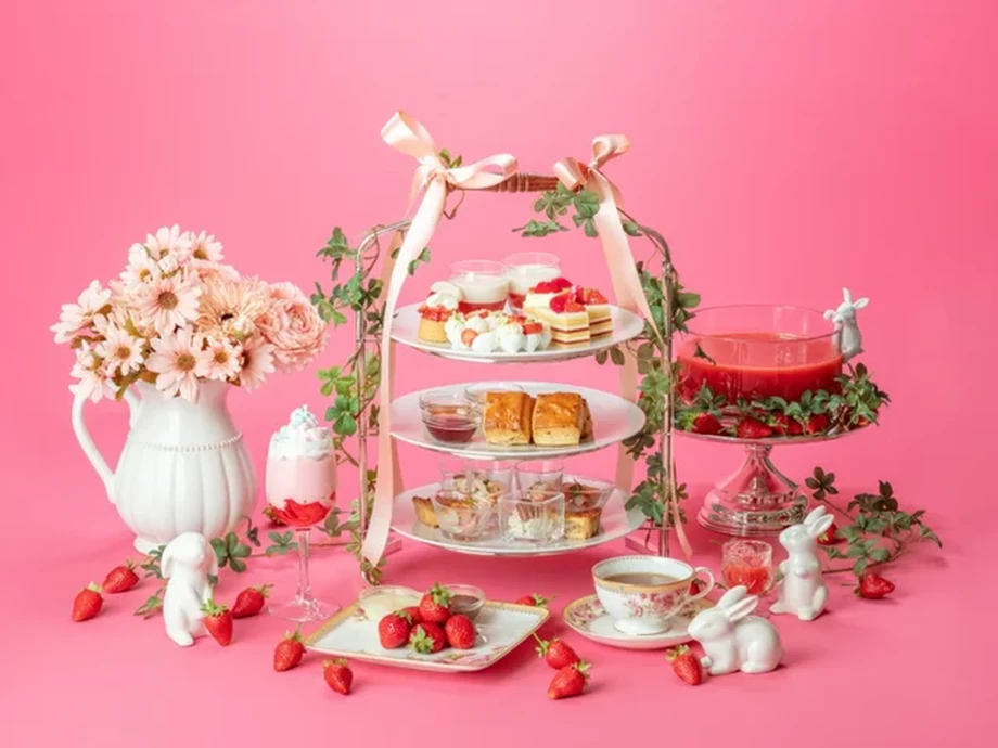 LA SUITE Strawberry Afternoon Tea【ホテル ラ・スイート神戸ハーバーランド】