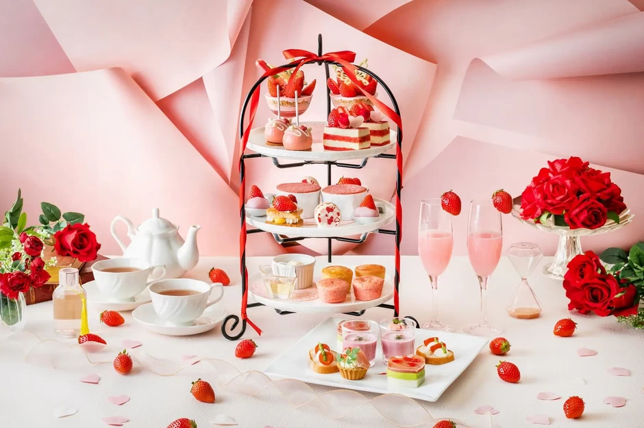 Strawberry Afternoon Tea Set ～Lovely Spring～【川越プリンスホテル】