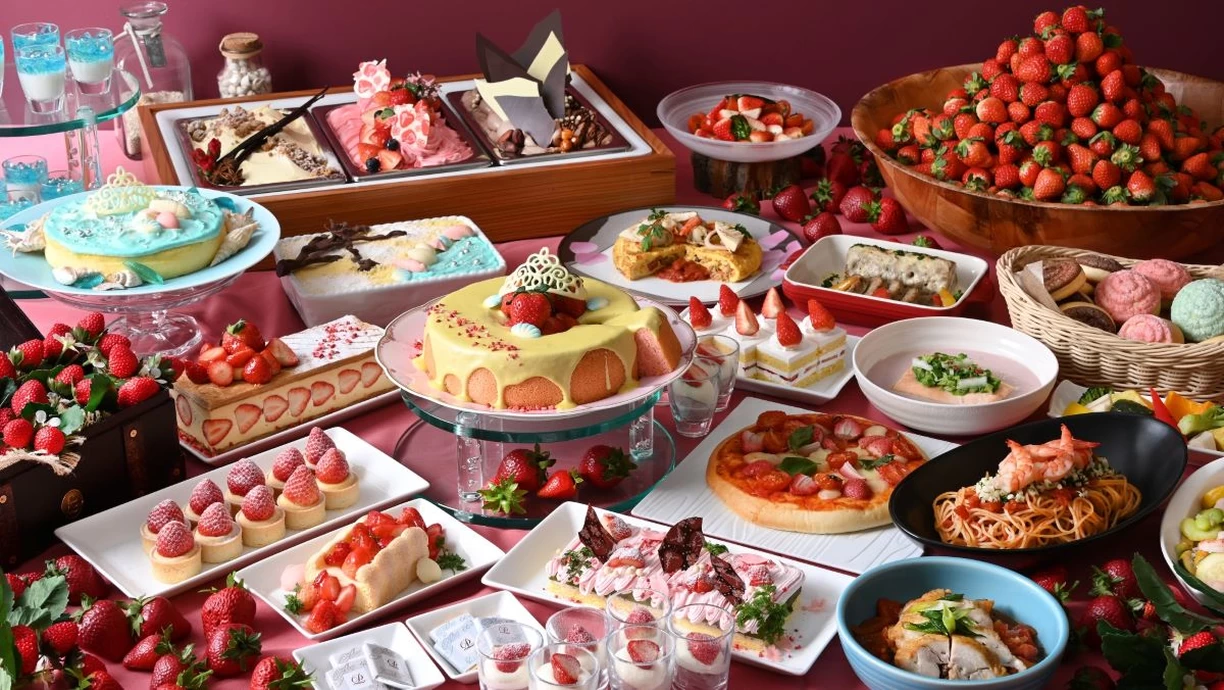 Strawberry Lunch Buffet 2024～Memory of the sea～【グランドプリンスホテル広島】