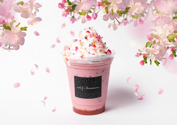 SAKURA PEACH LATTE（サクラピーチラテ）