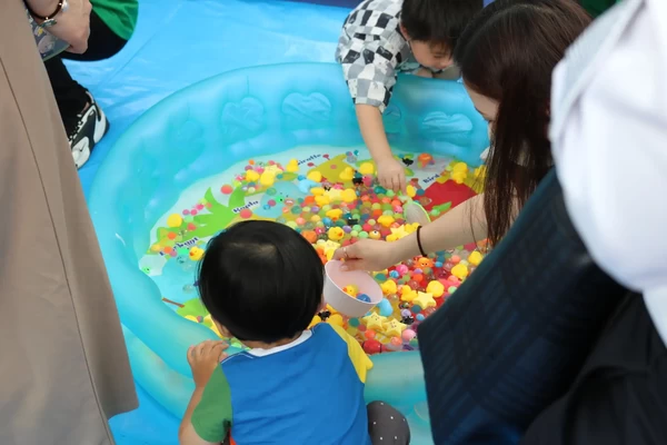 毎年多くの園児や保護者が来場