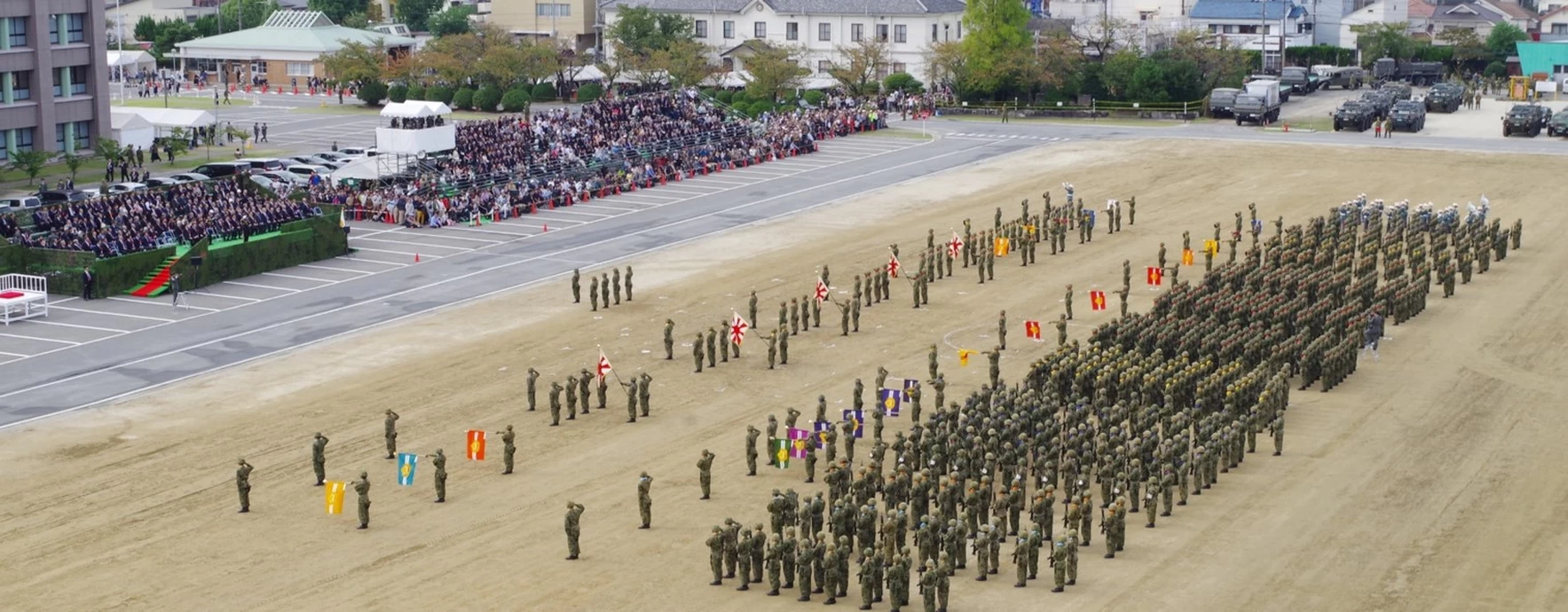 陸上自衛隊 第10師団創立62周年 守山駐屯地創設65周年 記念行事【守山駐屯地】