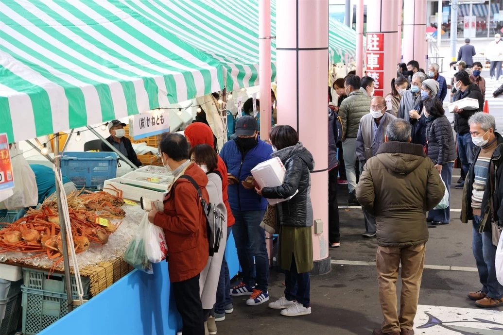 越前かにまつり・越前がに朝市2024【道の駅越前にぎわい広場】