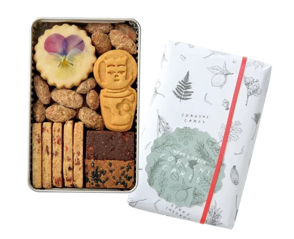 愛知県『コケシケイクス』Herb&Spice Cookies Box M（130g）