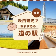 【東北】秋田観光で訪れたいおすすめ道の駅7選 お土産探しにも最適