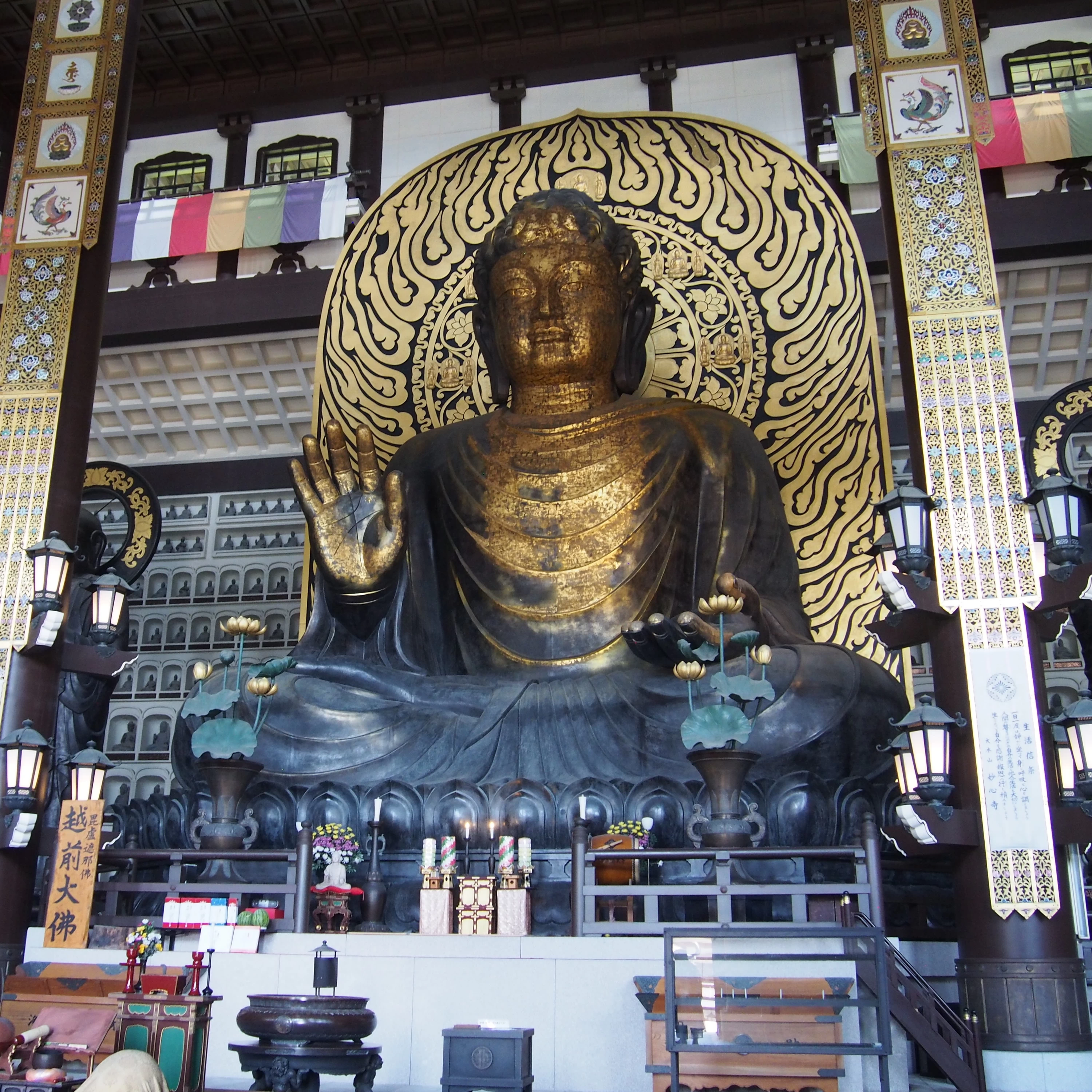【越前大仏 体験レポ】日本一の坐像大仏殿に圧倒！大師山清大寺で心洗われる旅