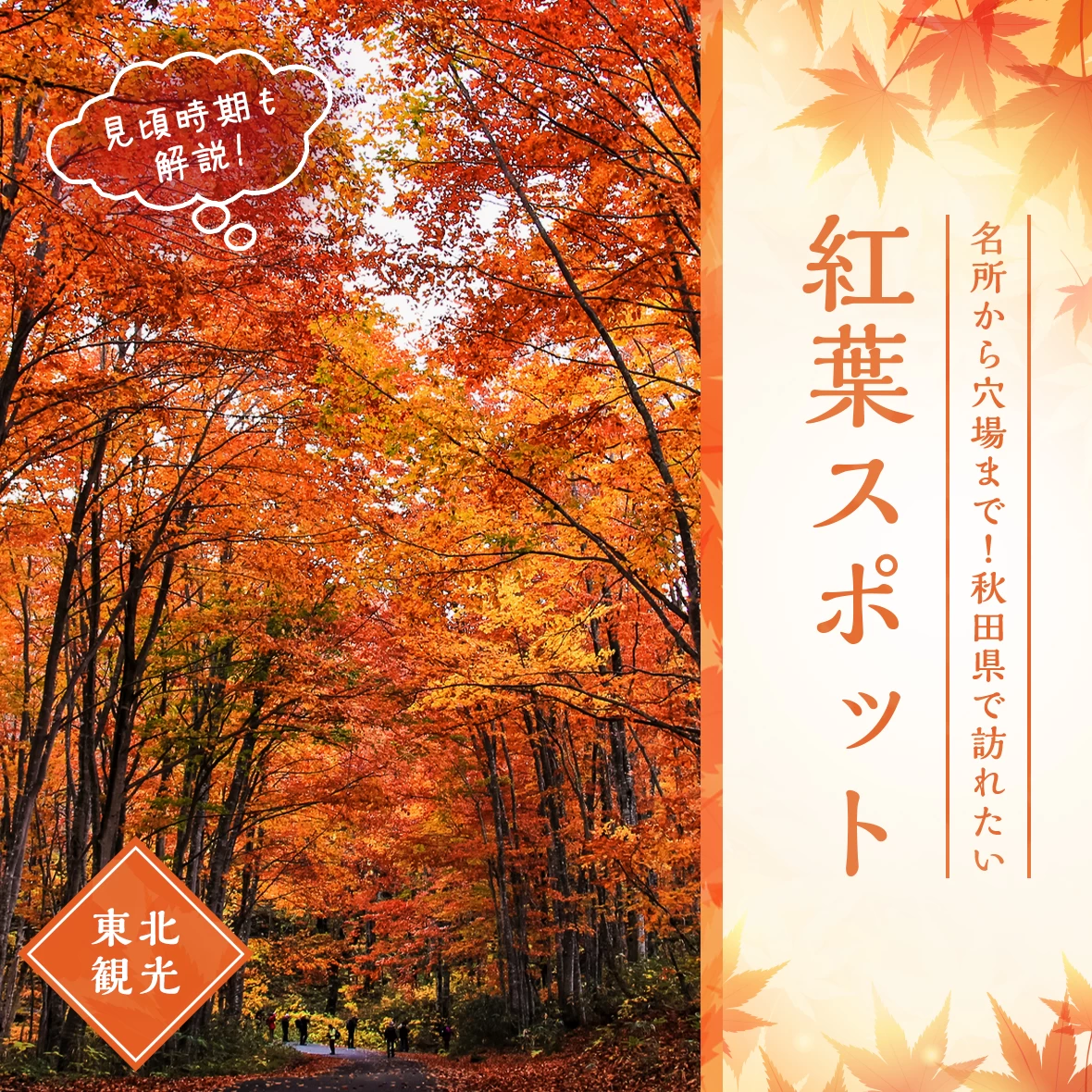 【東北観光】名所から穴場まで！秋田県で訪れたい紅葉スポット16選 見頃時期も解説