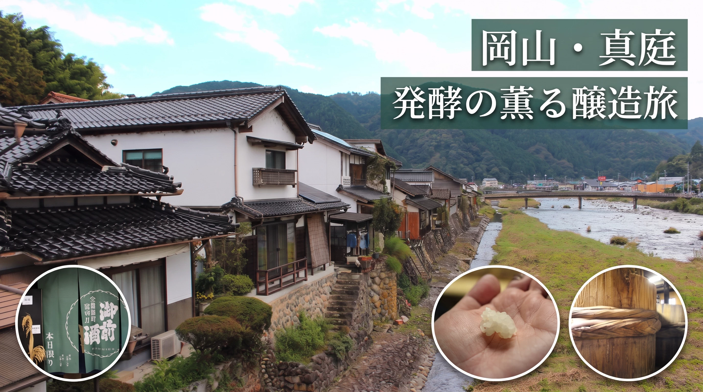 【岡山・真庭】発酵の薫る勝山へ。御前酒 蔵元 辻本店と河野酢味噌を巡る醸造旅