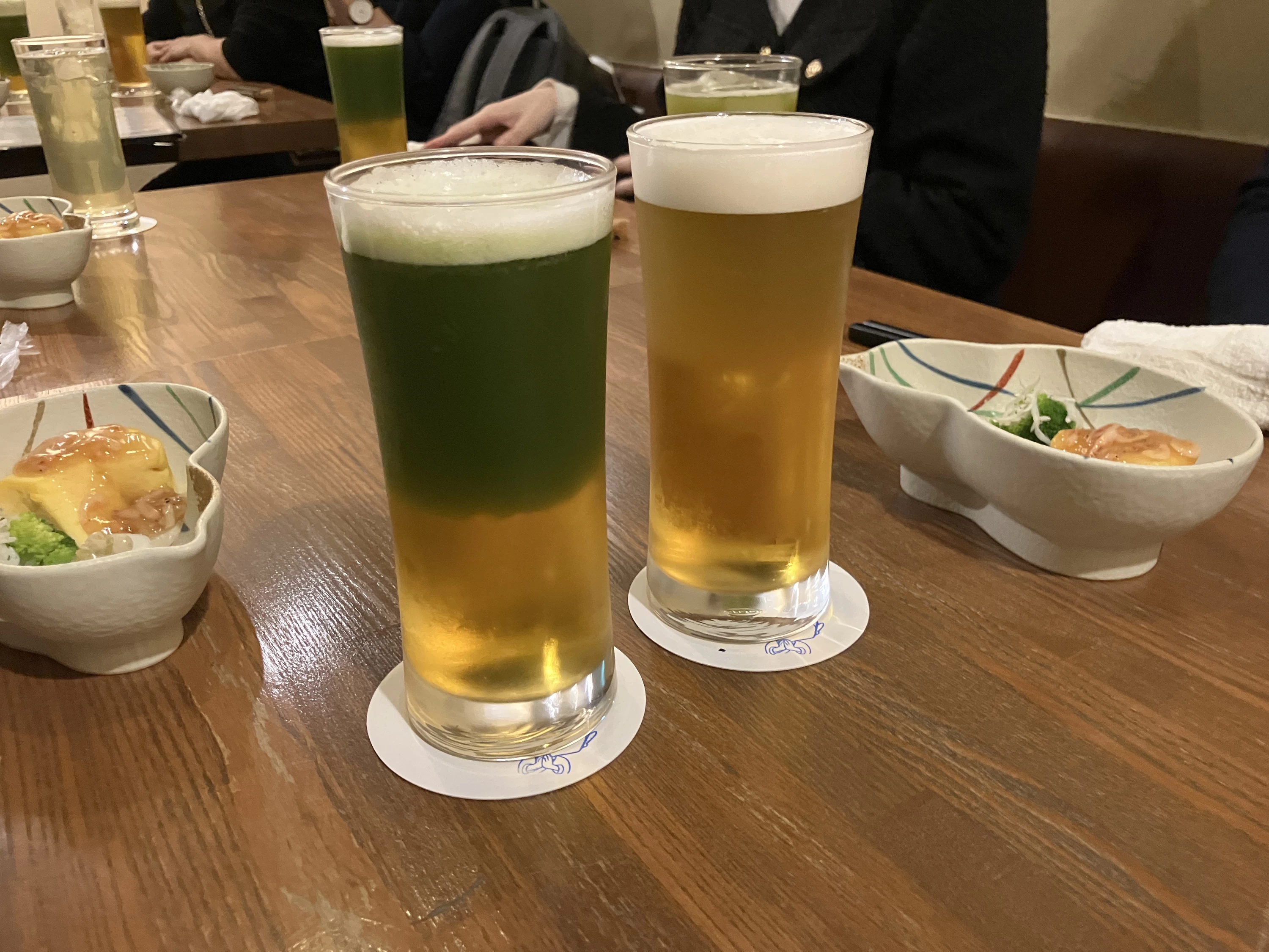 お抹茶ショット　ほうじ茶ショット