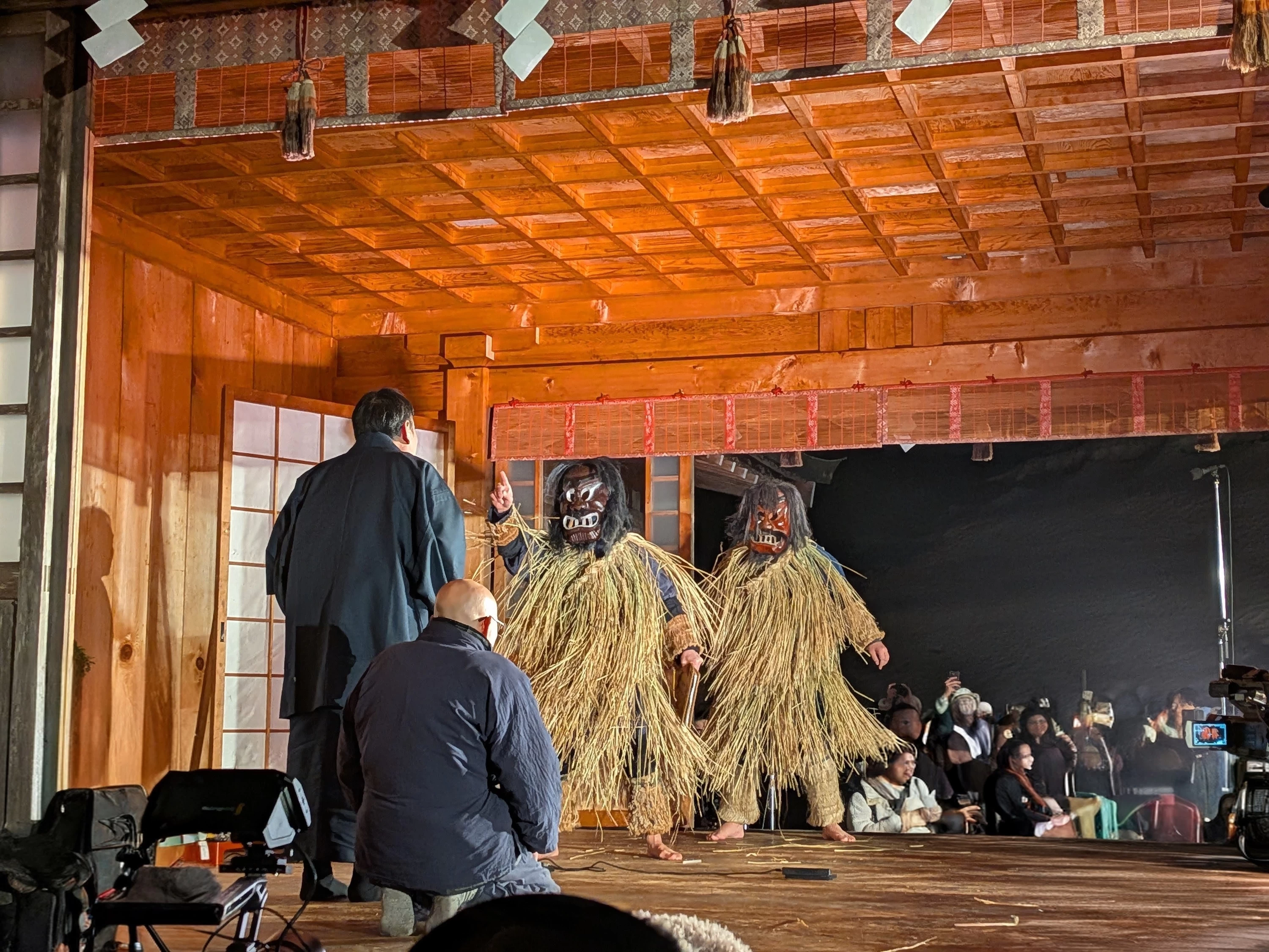 なまはげ行事再現