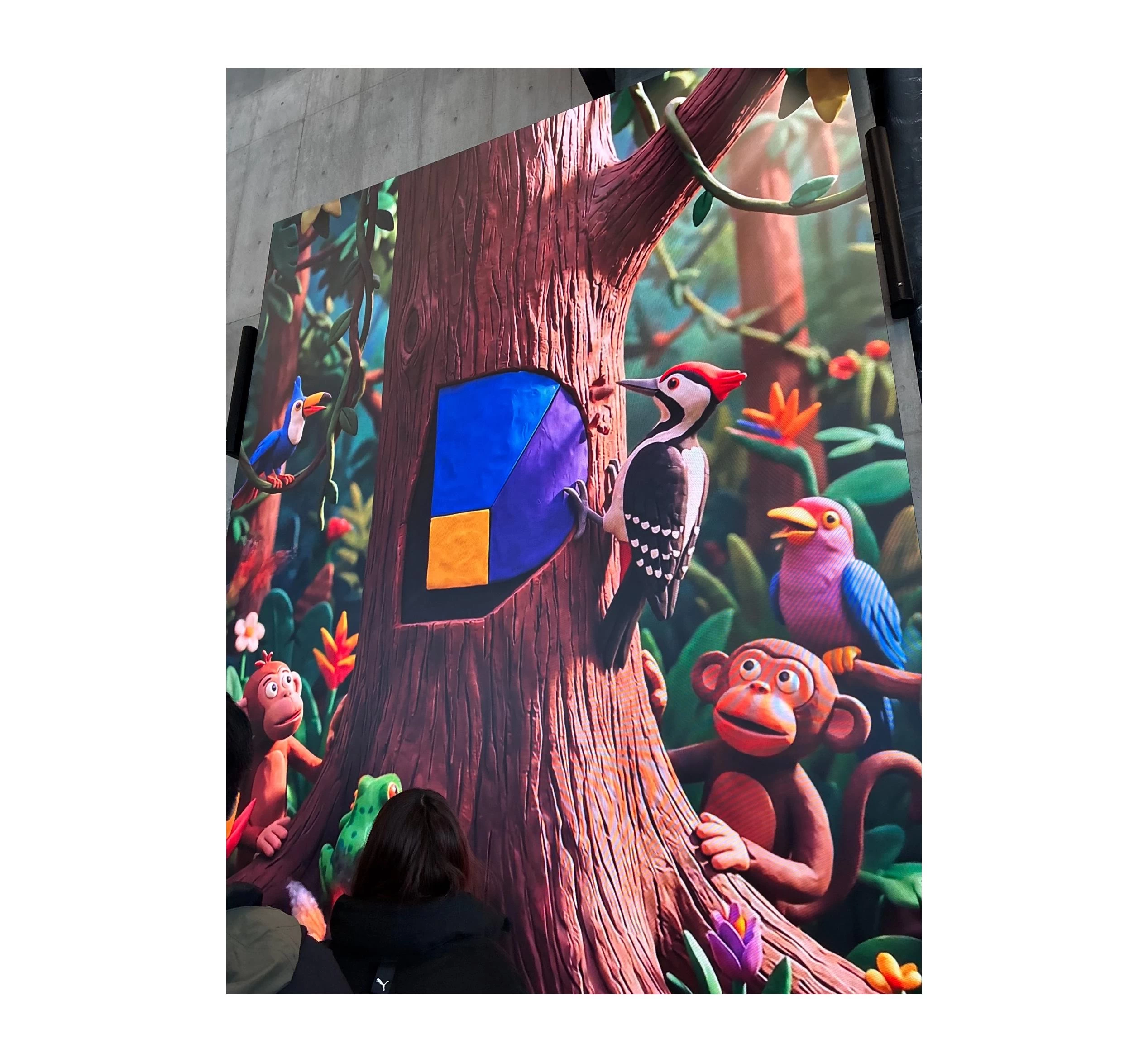 巨大サイネージ①