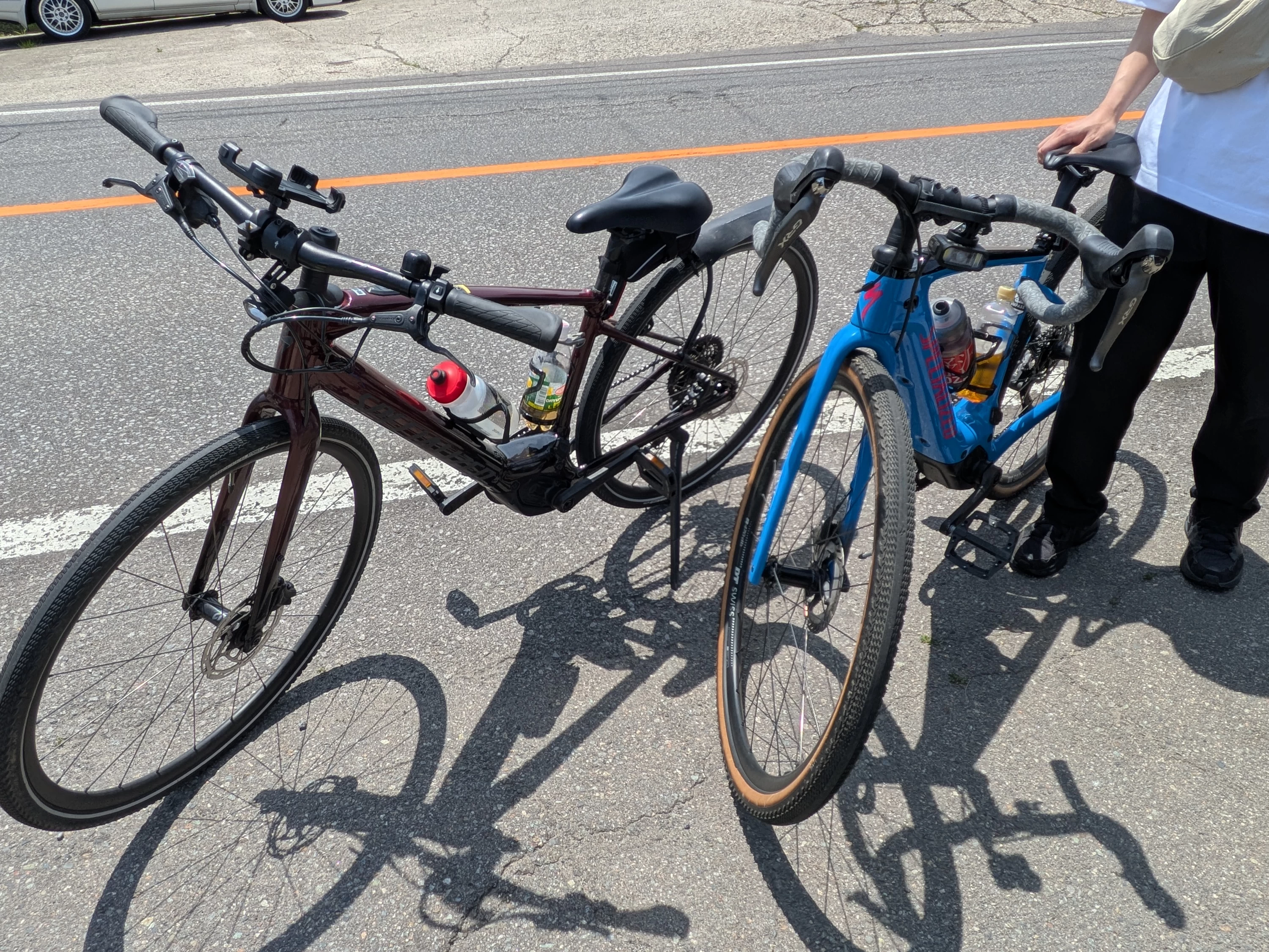 2タイプから選べたE-bike