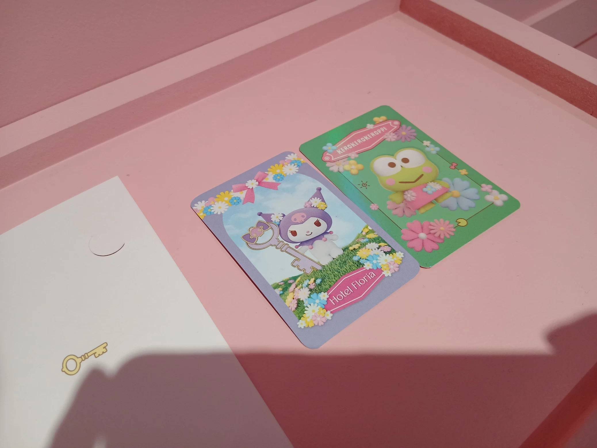 チェックアウトが完了し、フォトカードが発行されます