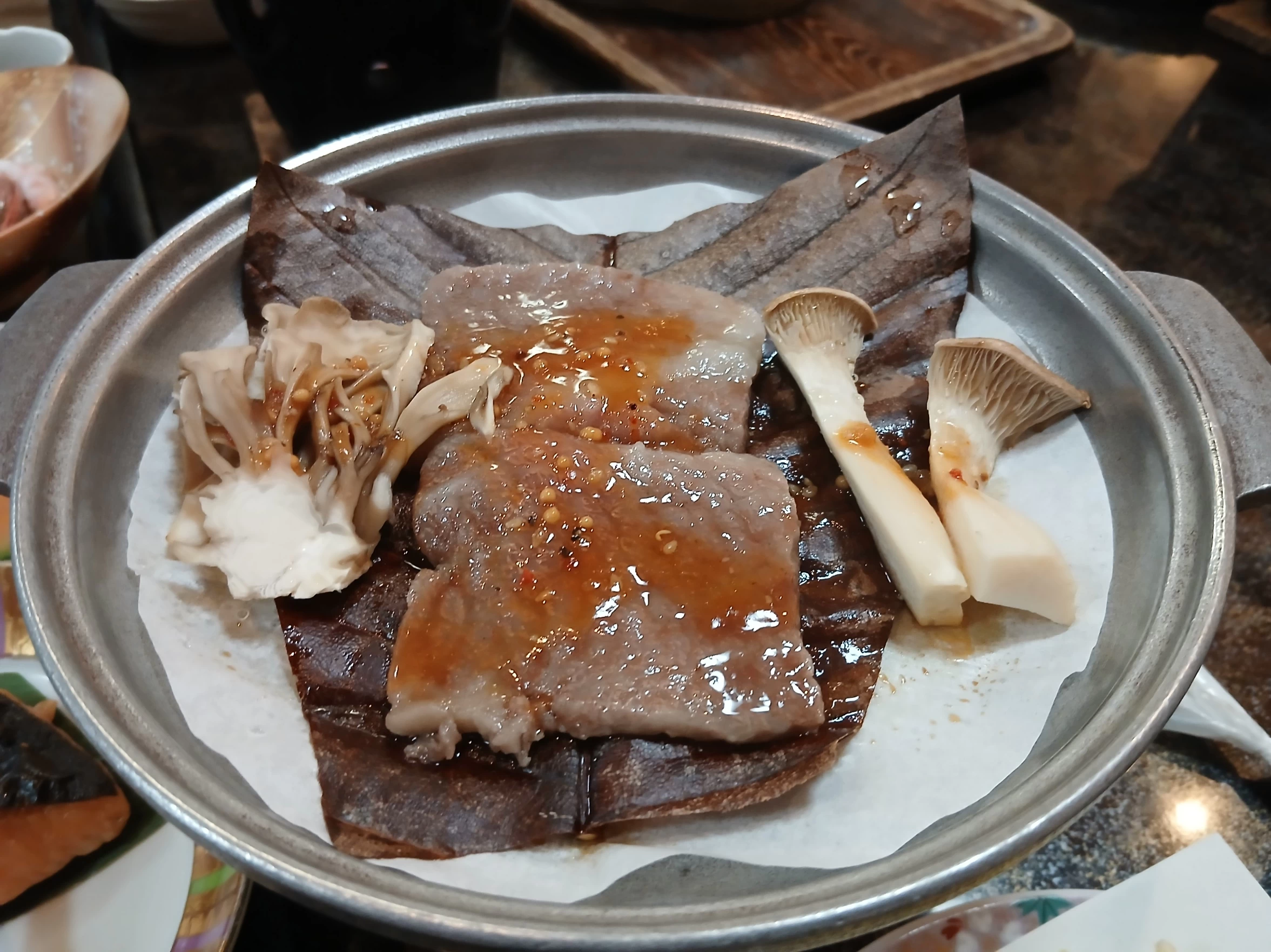 朴葉焼き