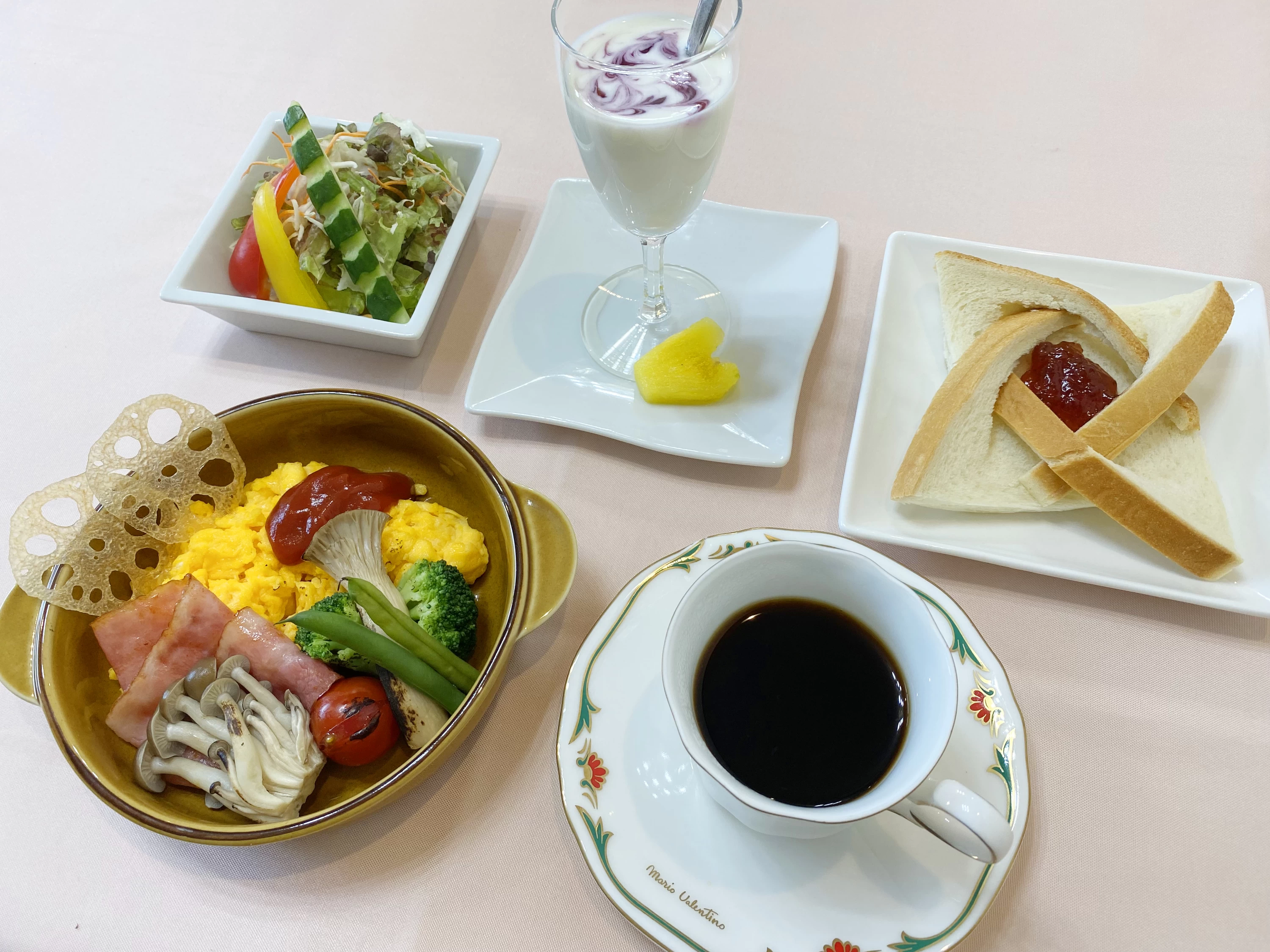 モーニング定食セット（和食もしくは洋食）を始めました