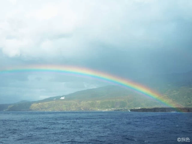 三宅島の虹