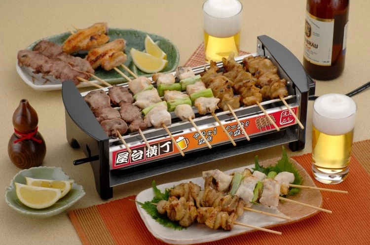アイテムその② 卓上で本格的な焼き鳥が味わえる「屋台横丁」