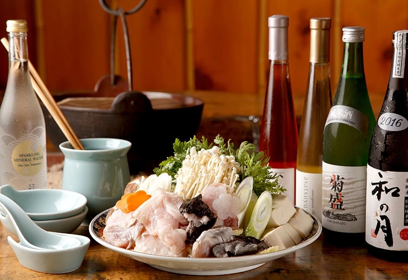 総料理長があんこうに合う食材をセレクトしたあんこう鍋