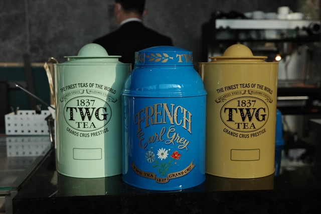 TWG 社の紅茶は全8種  その他にコーヒーもあります
