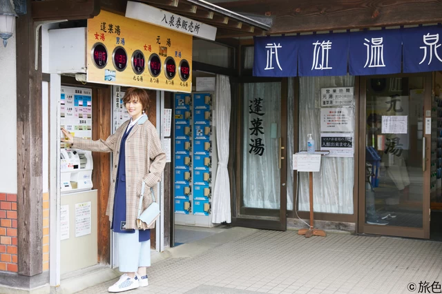 未公開カット！ 米倉涼子さんと佐賀県武雄市へ『月刊旅色』の撮影裏