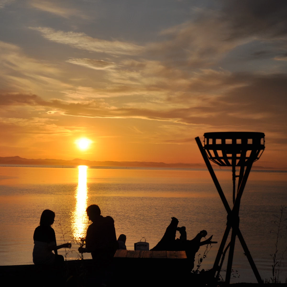 サロマ湖の夕景を望む　非日常を味わう夫婦旅