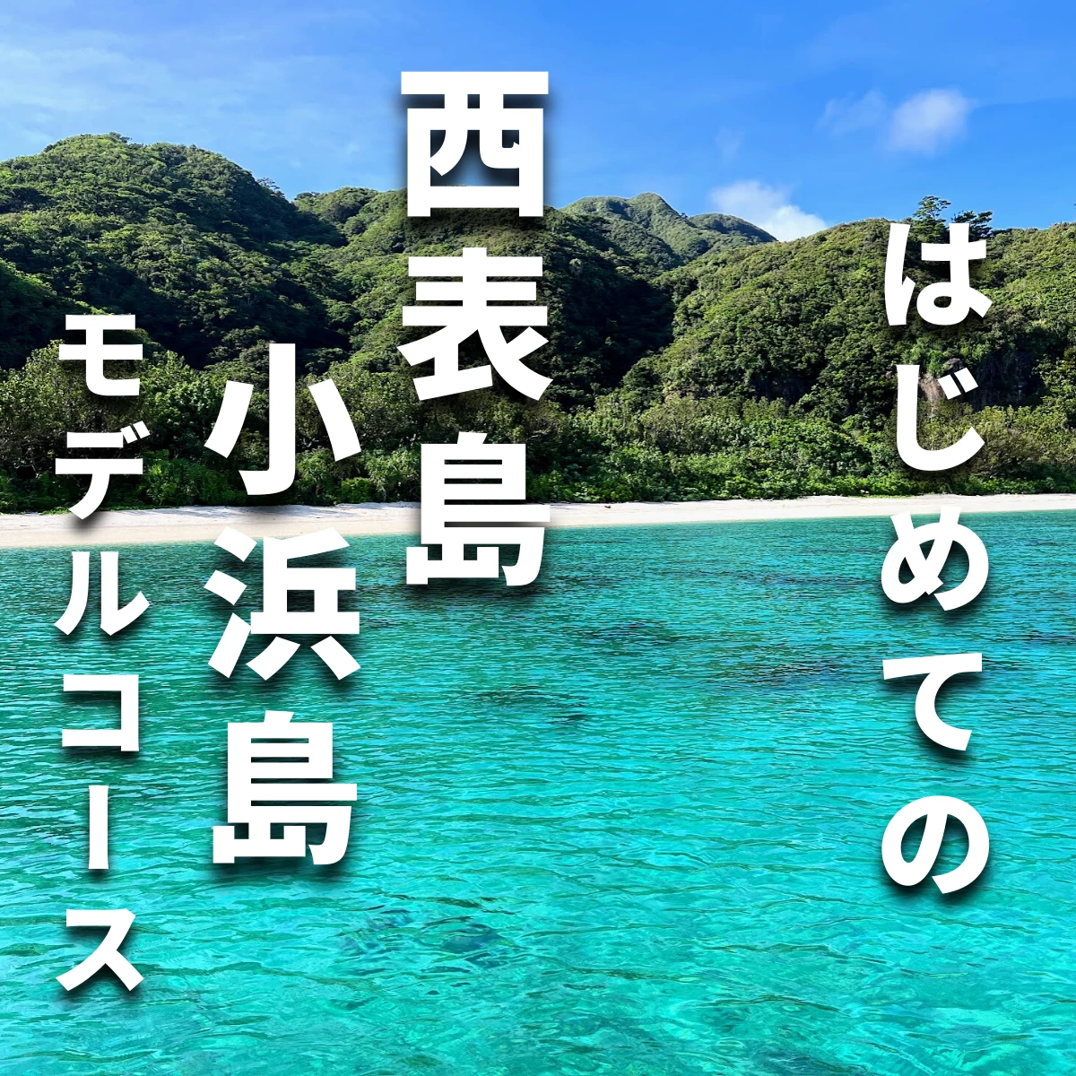 沖縄の離島へ子連れ旅行！はじめての西表島＆小浜島モデルコース