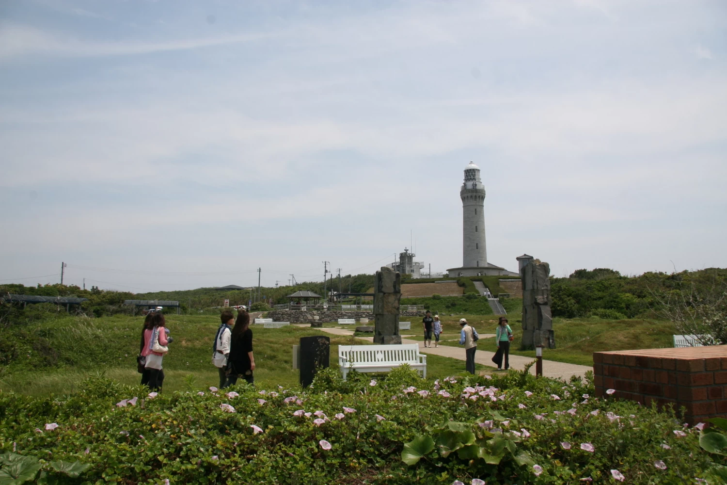 角島灯台公園　全景