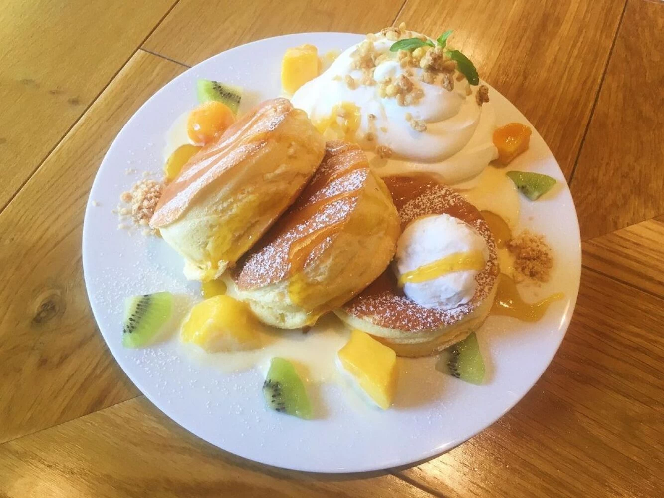 季節限定パンケーキ①