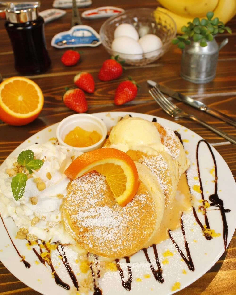 季節限定パンケーキ②