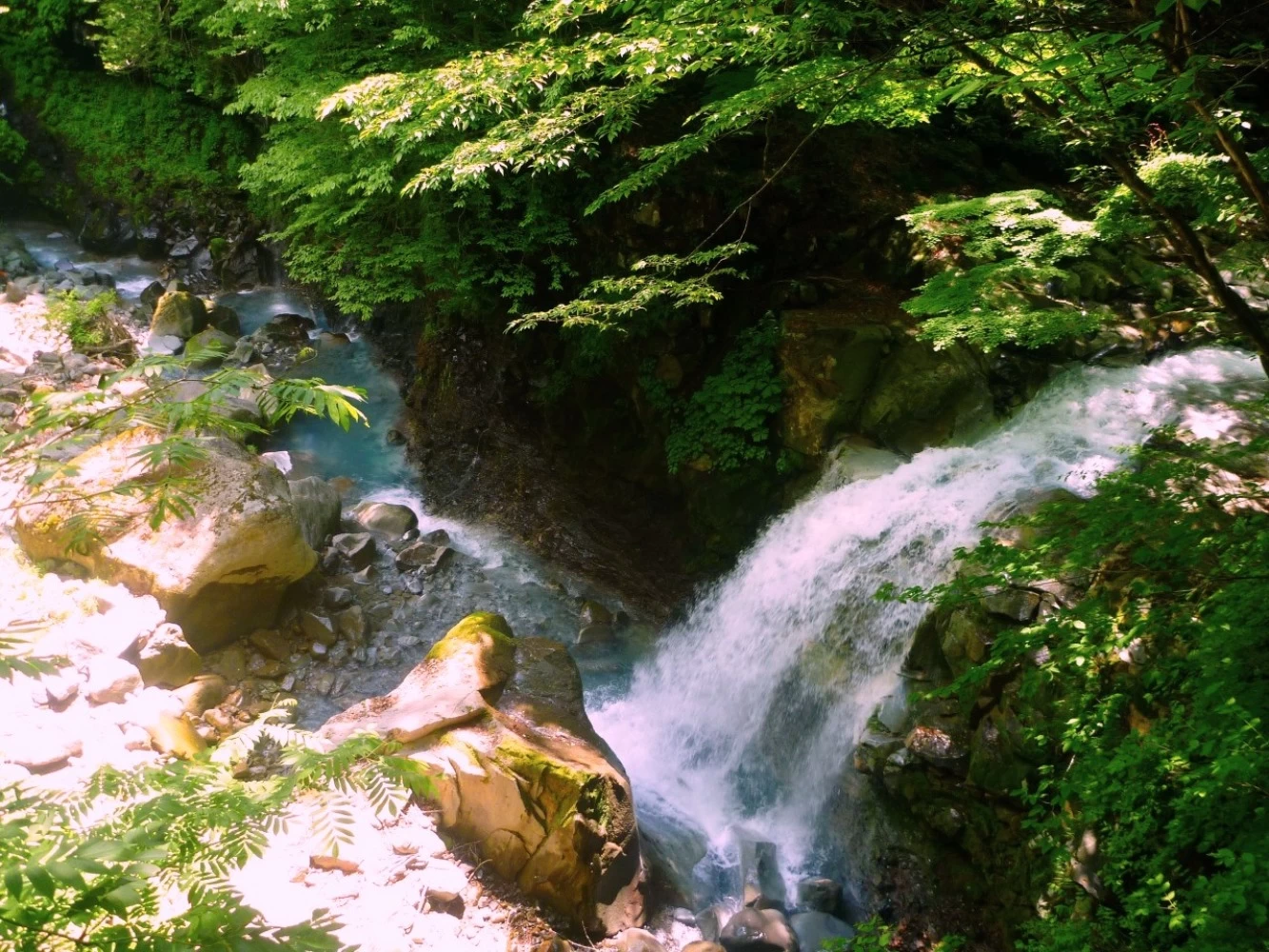 スッカン沢 仁三郎の滝
