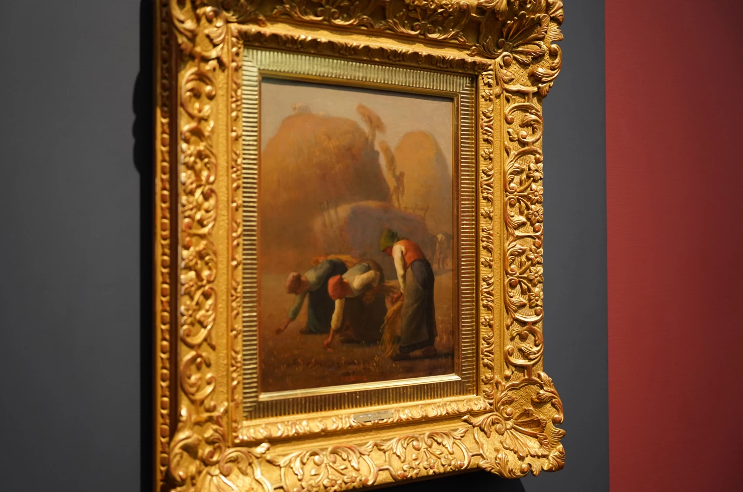ジャン=フランソワ・ミレー《落ち穂拾い、夏》1853年  山梨県立美術館所蔵