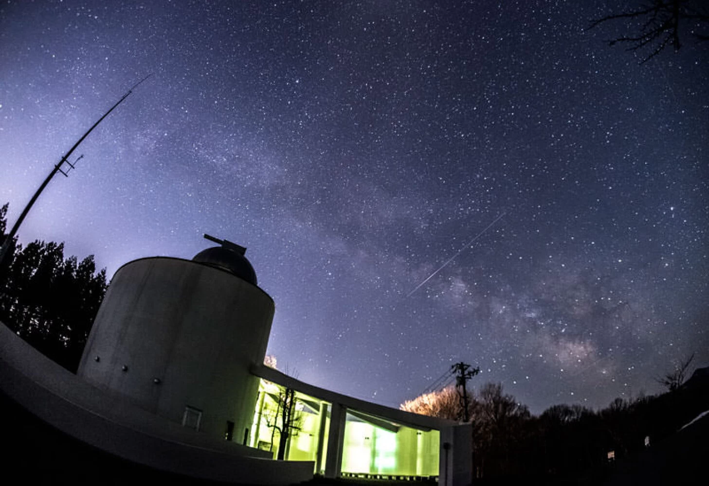 県内唯一の公開天文台「銀河」