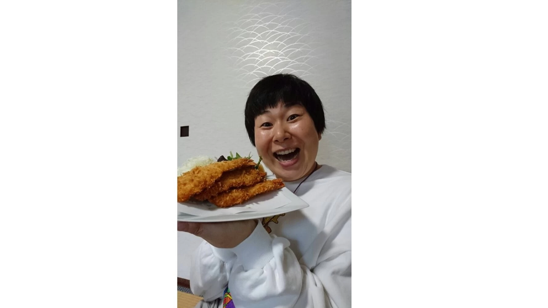 ほぼ顔と同じサイズ！！