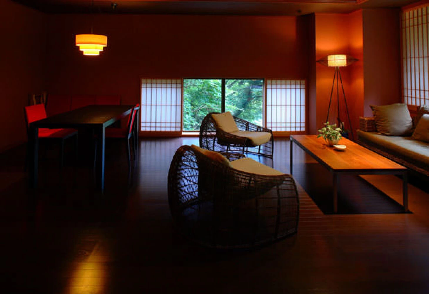 「六庄庵」で1番人気の広々とした客室