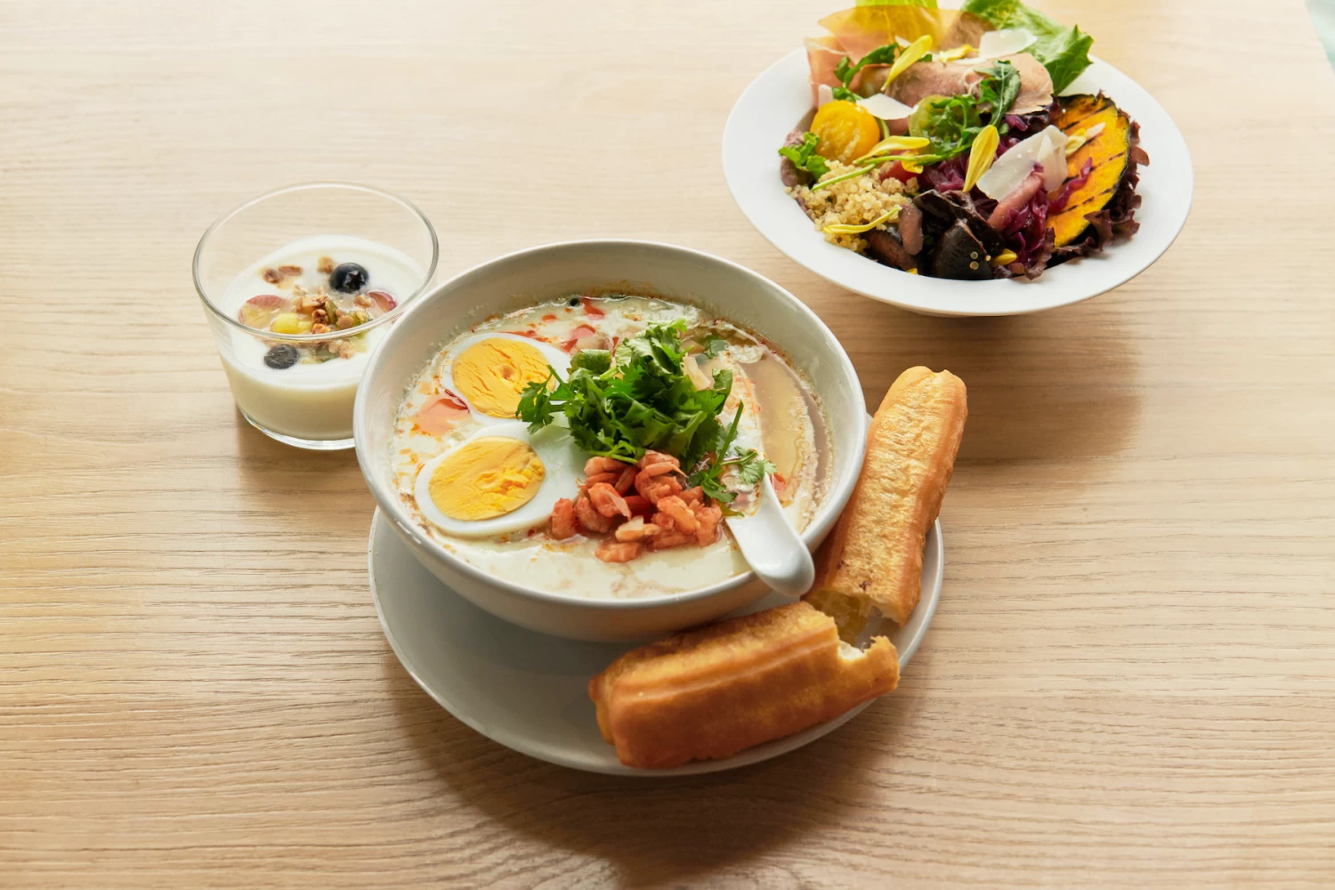 シェントウジャン（台湾豆乳スープ）セット