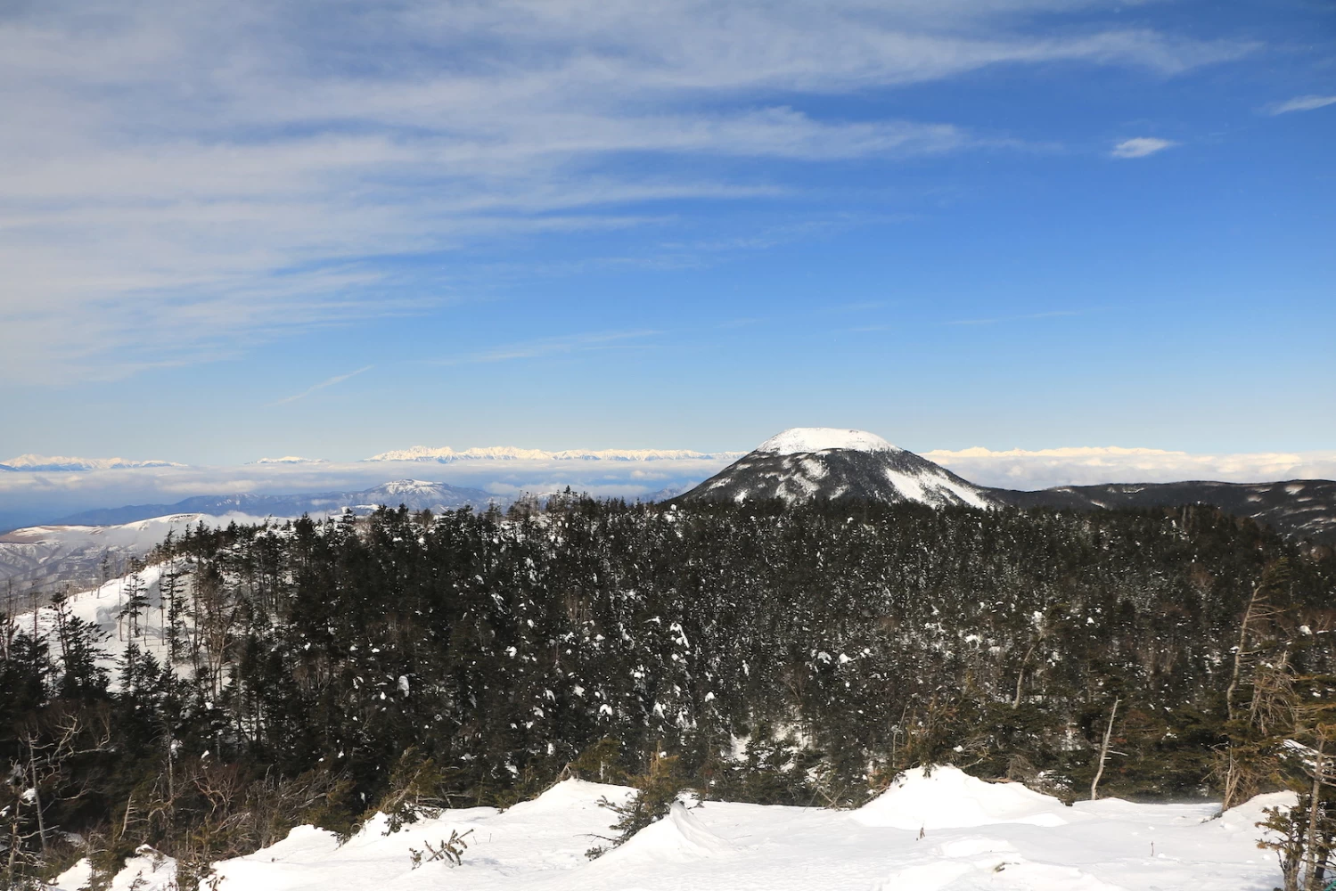 山頂からは、360度の絶景大パノラマ