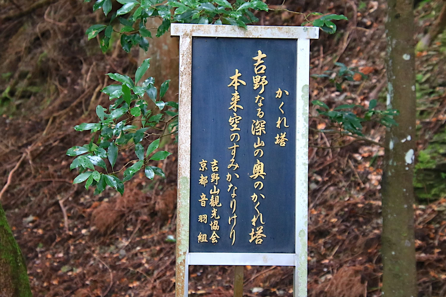 和歌の聖地でもある「吉野山」