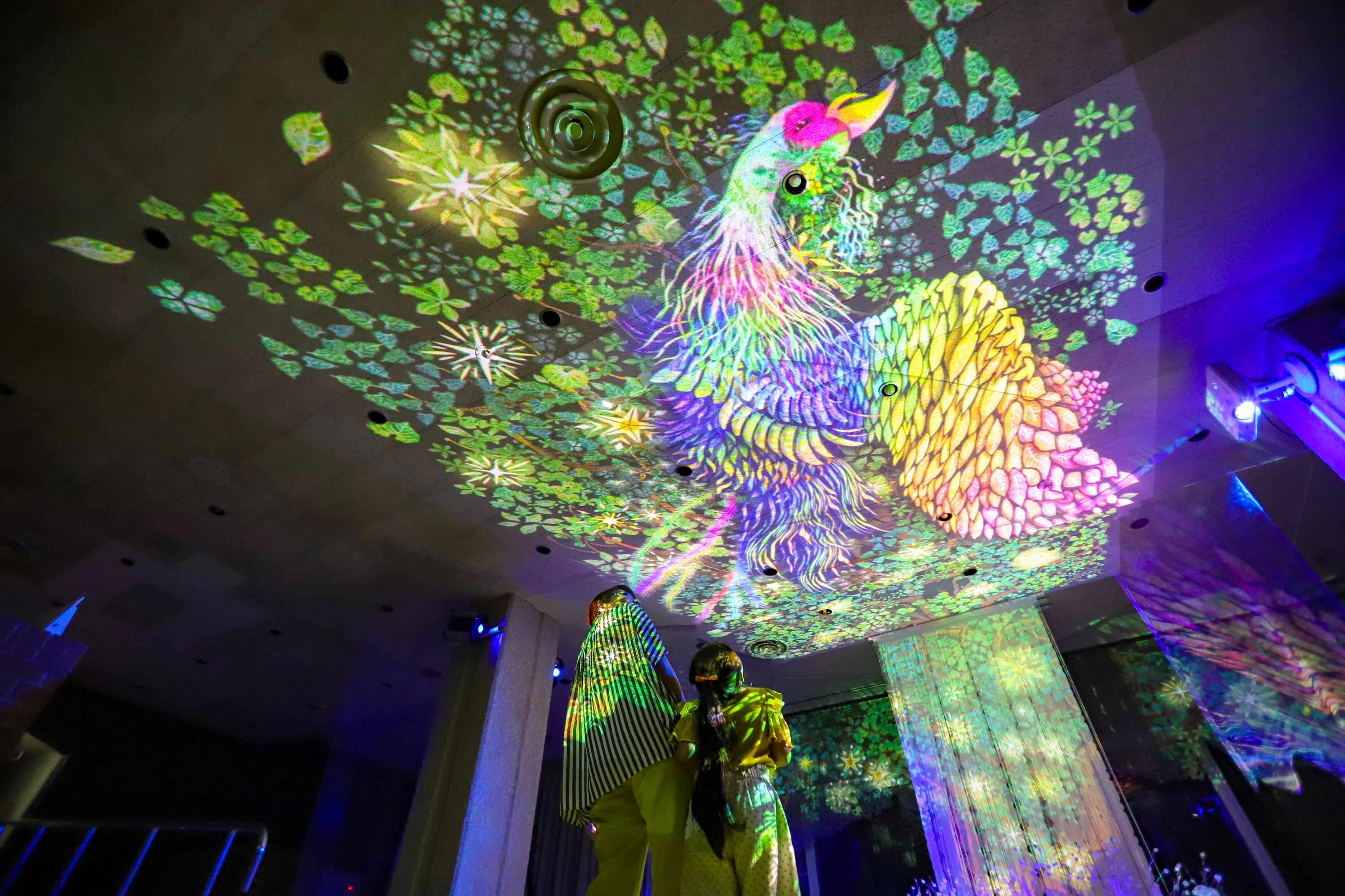 チバームランド光の切り絵ナイトウォーク