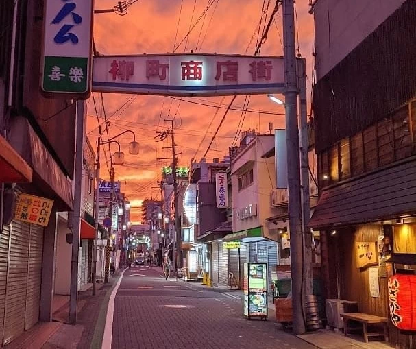 金魚ストリート やなぎまち商店街