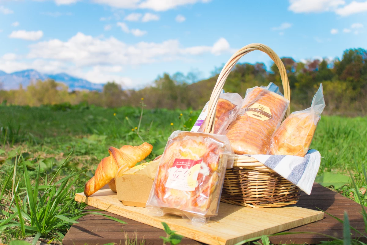 韮崎の自然とパン