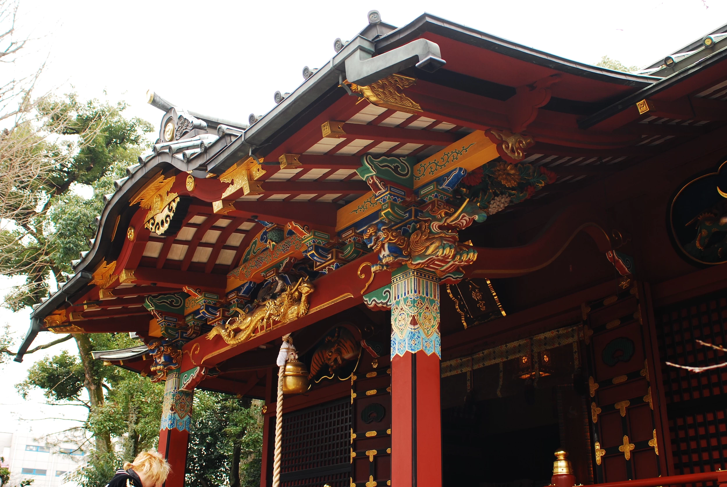 江戸時代初期の建築様式の御社殿