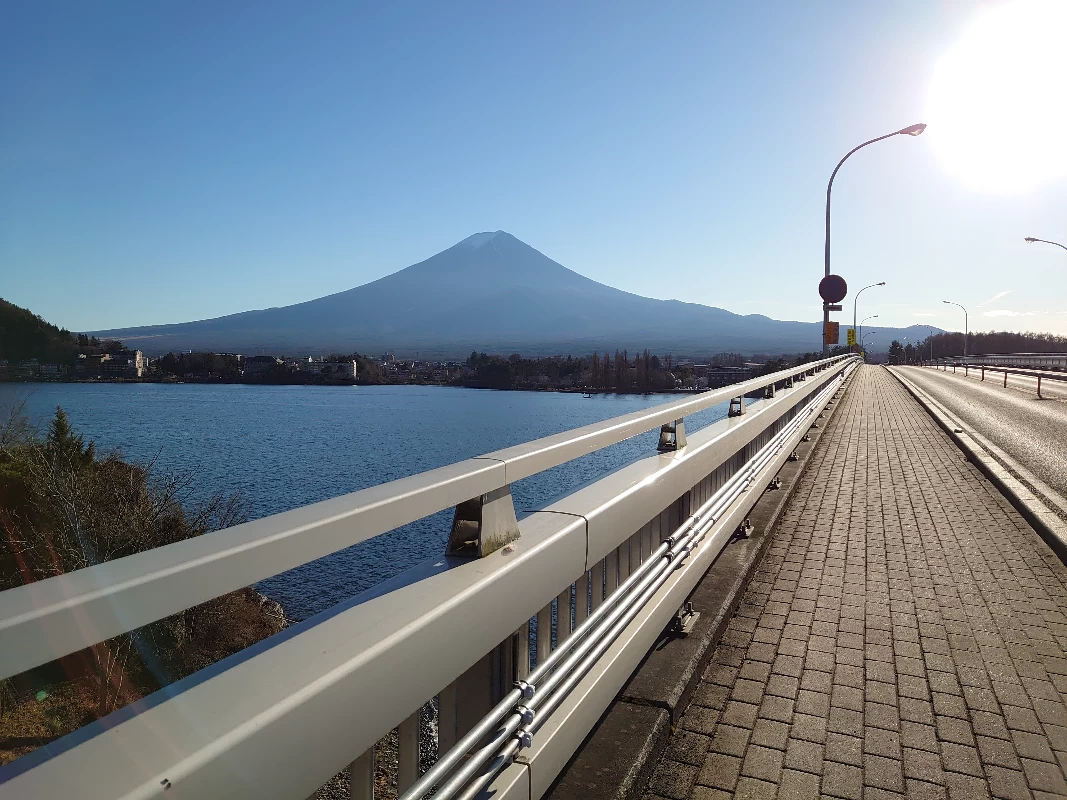 大橋からの富士山